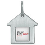 DGN DNZ SFTWR  Pet Tags
