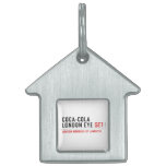 COCA-COLA LONDON EYE  Pet Tags