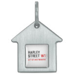 HARLEY STREET  Pet Tags
