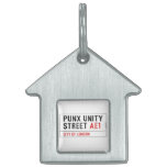 PuNX UNiTY Street  Pet Tags