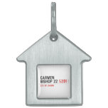 Carmen Bishop 22  Pet Tags