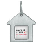 downing street  Pet Tags