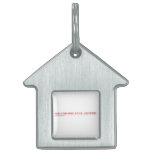 Rosh Is Peng Street  Pet Tags