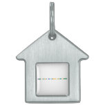 free happy life vision love peace  Pet Tags