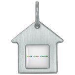 Love your molecules  Pet Tags