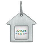 I love you
 You love me
 
 WE NO DO NO BARNY
 AROUND HERE  Pet Tags