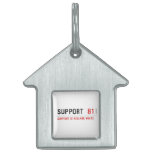 Support   Pet Tags