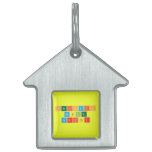 Periodic
 Table
 Writer  Pet Tags