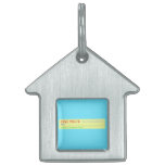 one piece  Pet Tags