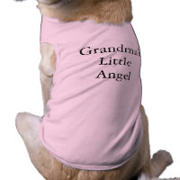 Pet Tee:  Grandma's Little Angel Shirt