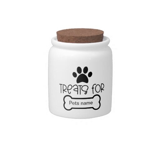 Pet Treat Jar