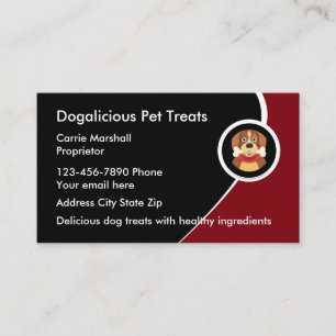 Pet treats Business Cards