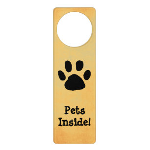 Pet Warning Door Sign