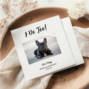 Pet Wedding Cocktail Napkins