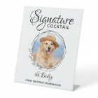 Pet Wedding Signature Drinks Dog Bar Cocktail 
