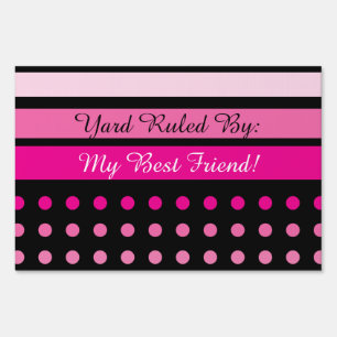 Pet Yard Sign