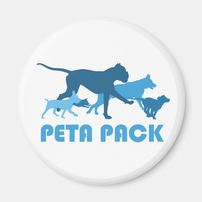 PETA Pack Magnet (Front)