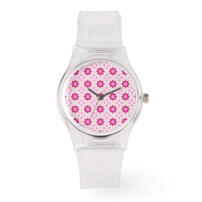 Petal Blossom Confetti pattern  Watch (Front)