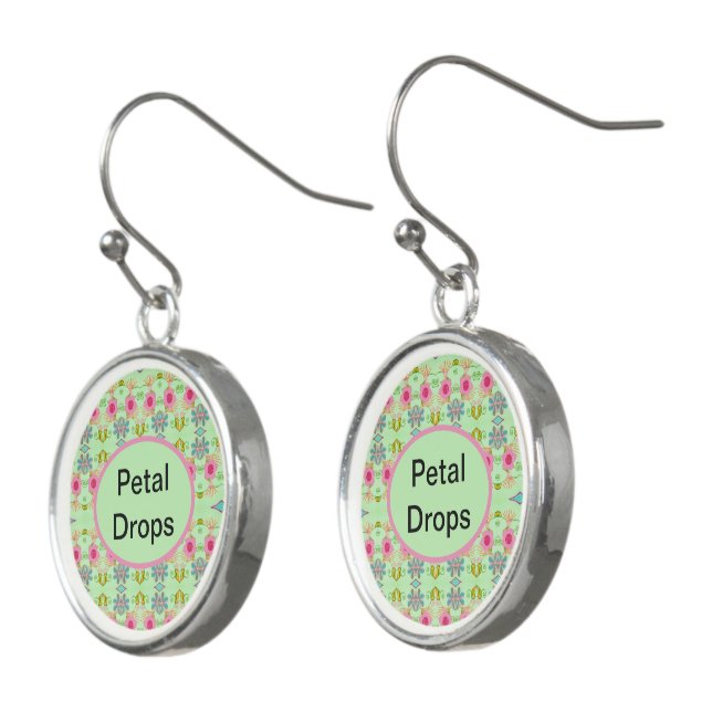 Petal Drops Earrings (Angled)