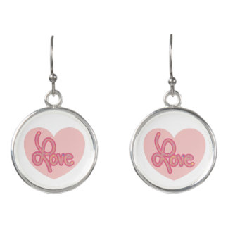 Petal Envy Love Heart Earrings
