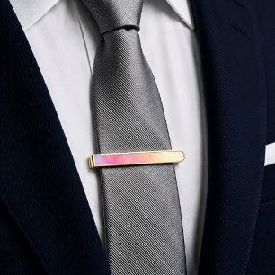 Petal Glow Gold Finish Tie Bar
