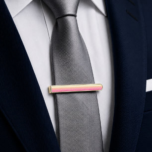 Petal Glow Gold Finish Tie Bar