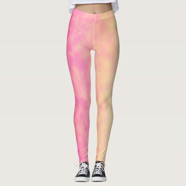 Petal Glow Leggings (Front)