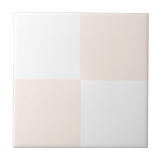 Petal glow salmon floral tile set - Pattern 8