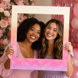 Petal Glow Selfie Frame