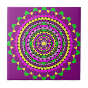 Petal Mandala Tile