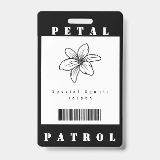 Petal Patrol Badge