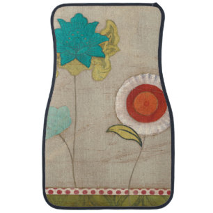 Petal Patterns I Car Mat