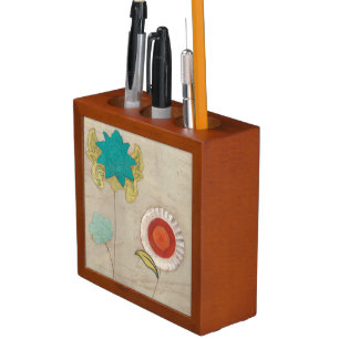 Petal Patterns I Desk Organizer