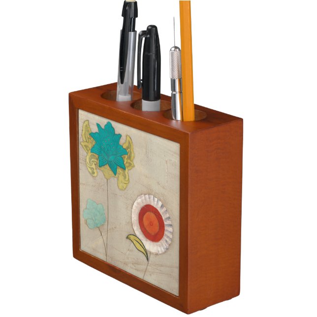 Petal Patterns I Desk Organizer (In Situ)