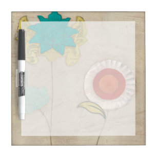 Petal Patterns I Dry Erase Board