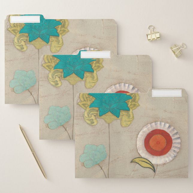 Petal Patterns I File Folder (Set)