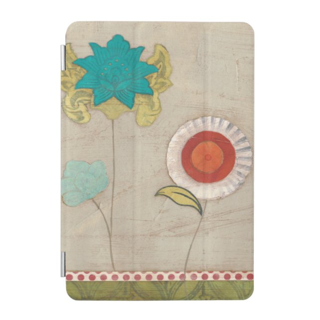 Petal Patterns I iPad Mini Cover (Front)