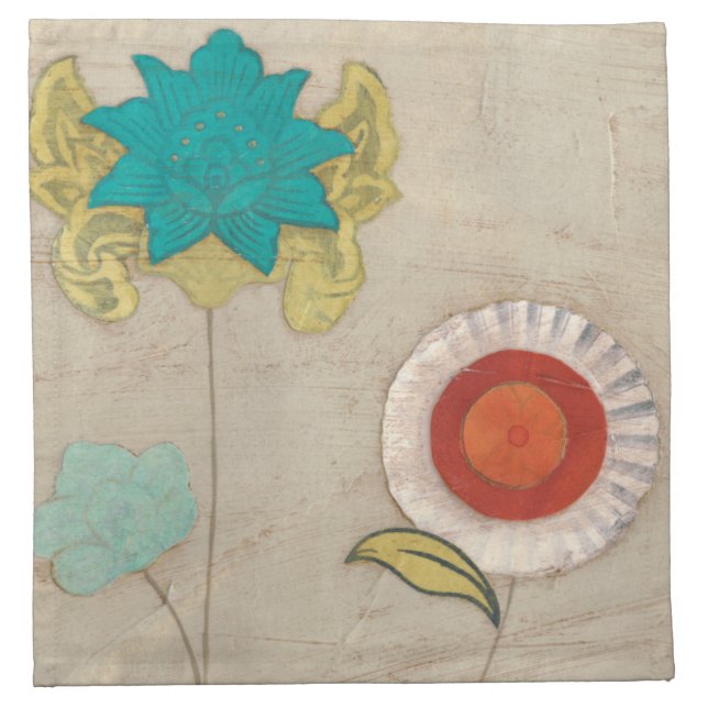 Petal Patterns I Napkin (Front)