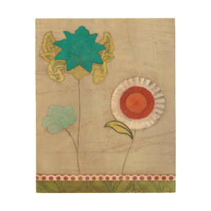 Petal Patterns I Wood Wall Decor