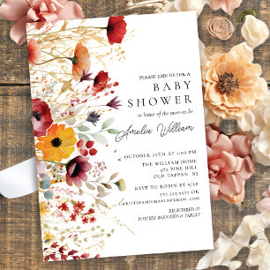 Petal Perfection Baby Shower Invitation