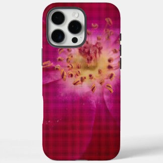 Petal Perfection | Checkered Rose Petal Pattern Ar iPhone 16 Pro Max Case