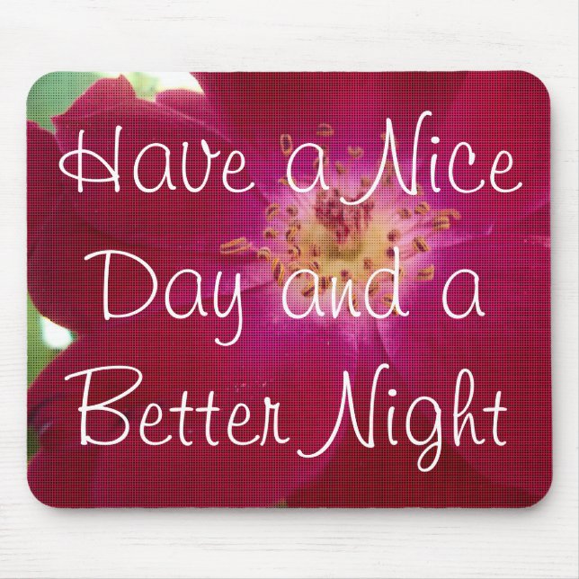 Petal Perfection: Checkered Rose Petal Pattern Art Mouse Pad (Front)