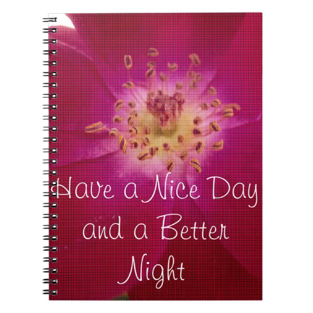 Petal Perfection: Checkered Rose Petal Pattern Art Notebook (Front)