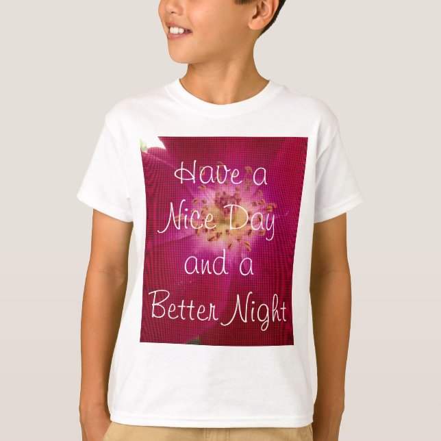 Petal Perfection: Checkered Rose Petal Pattern Art T-Shirt (Front)