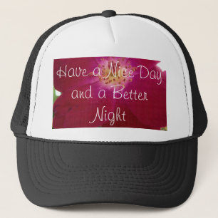 Petal Perfection: Checkered Rose Petal Pattern Art Trucker Hat