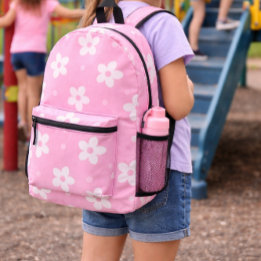 Petal Pop Printed Backpack