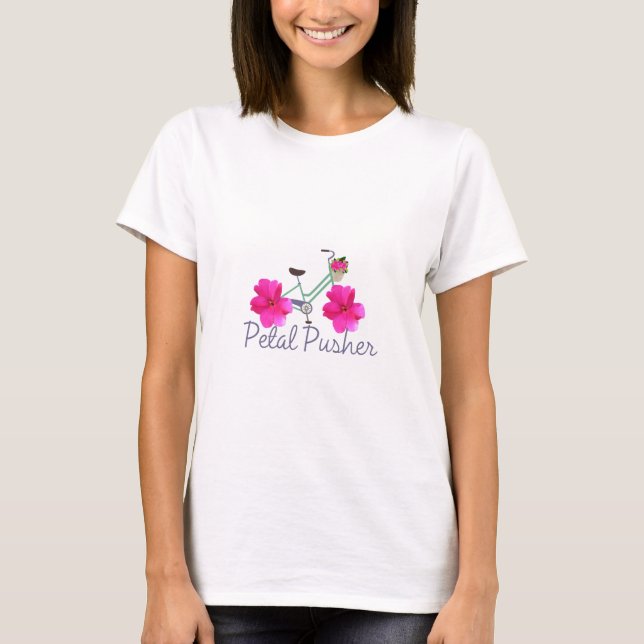 Petal Pusher Bike T-Shirt (Front)