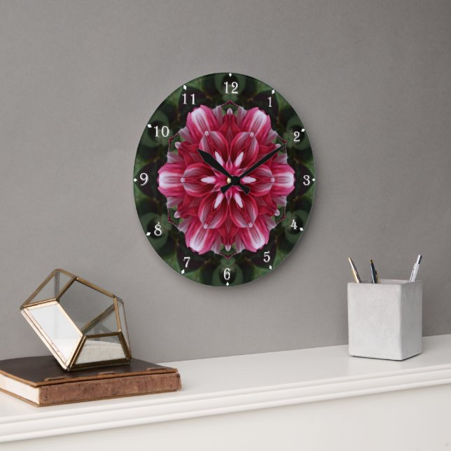Petal Symphony Large Clock (Office)
