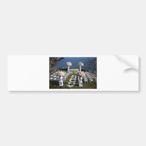 Petal_Wedding_Aisle_Runners_20 Bumper Sticker