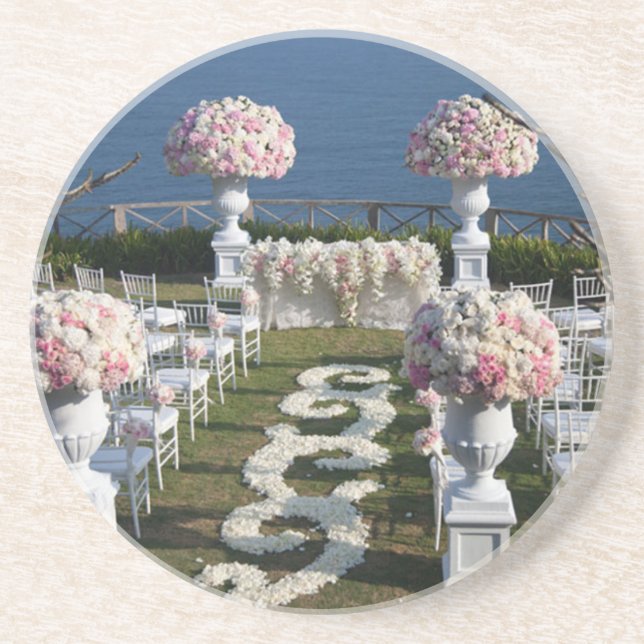 Petal-Wedding-Aisle-Runners-20 Drink Coaster (Front)